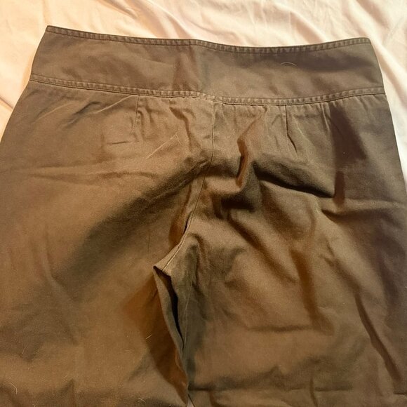 Mossimo brand Brown Cropped Khaki Pants - SIZE 8 - Picture 6 of 12